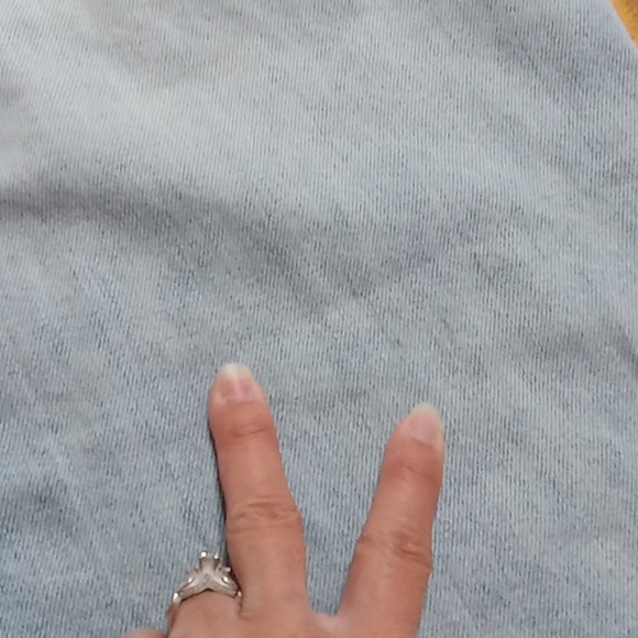 EVERLANE Womens Jeans Faded DENIM Pants 32 New BLUE Casual DEFECT ** - Picture 14 of 14